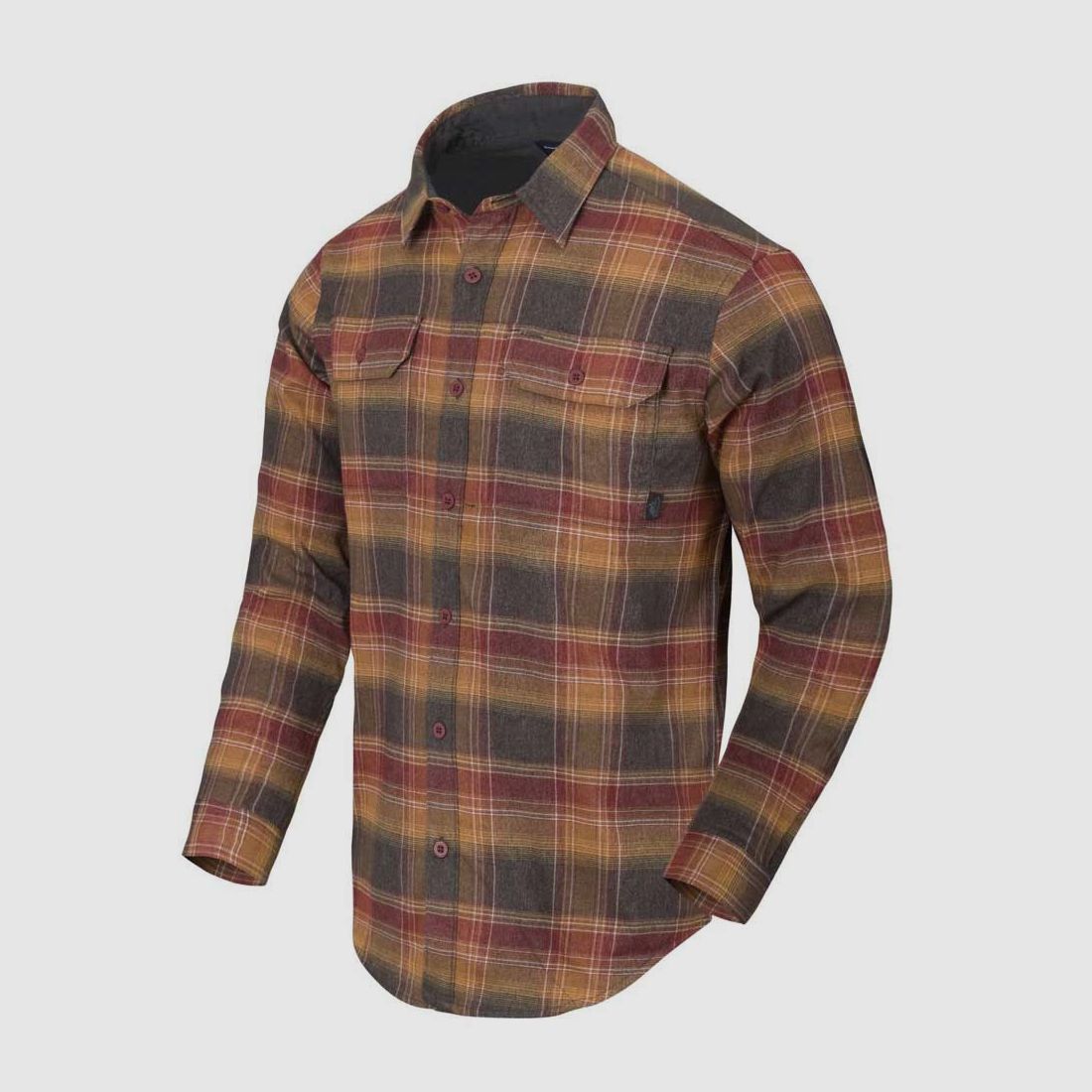 HELIKON-TEX GREYMAN SHIRT AMBER PLAID