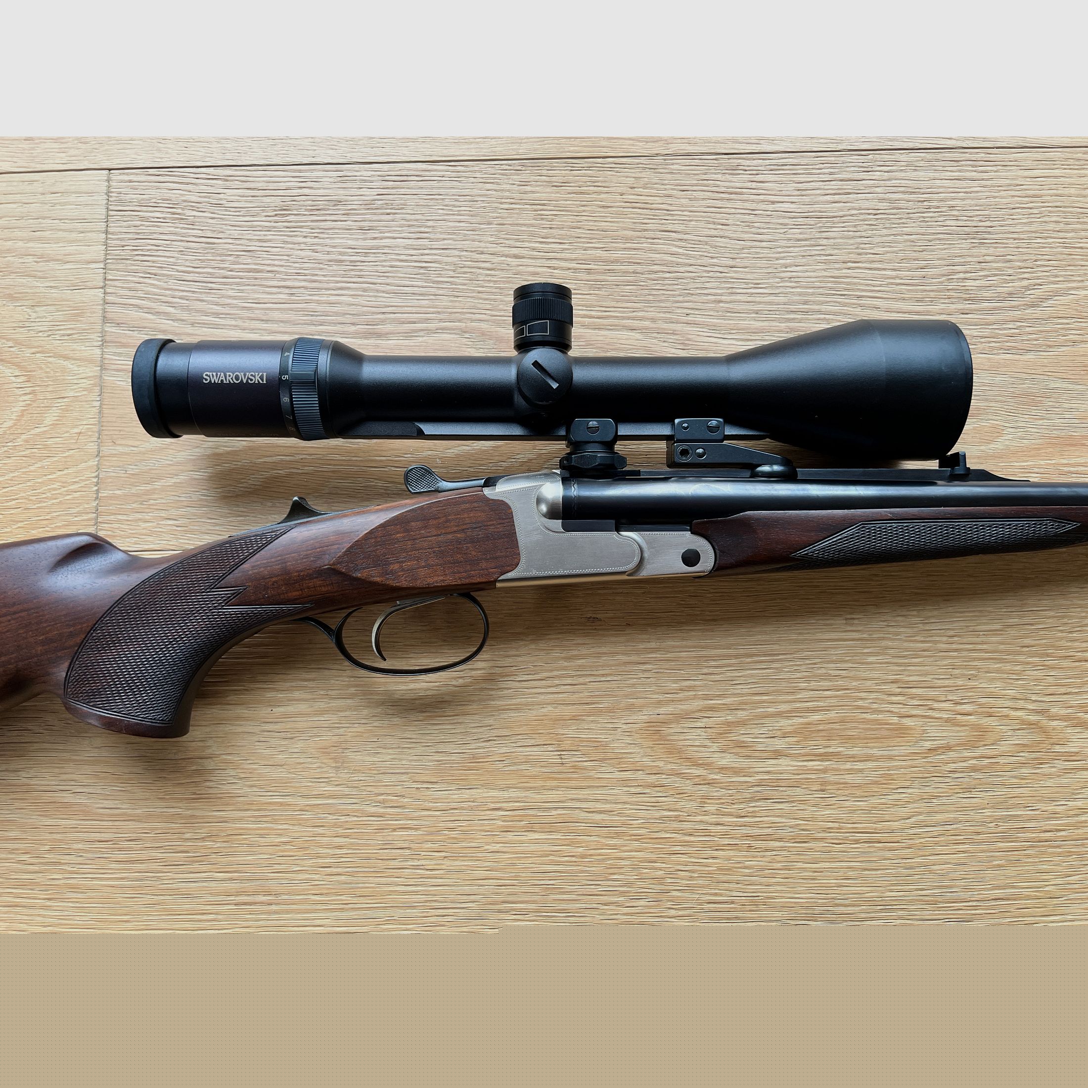 Krieghoff Classic in 9,3x74R mit Swarovski Habicht