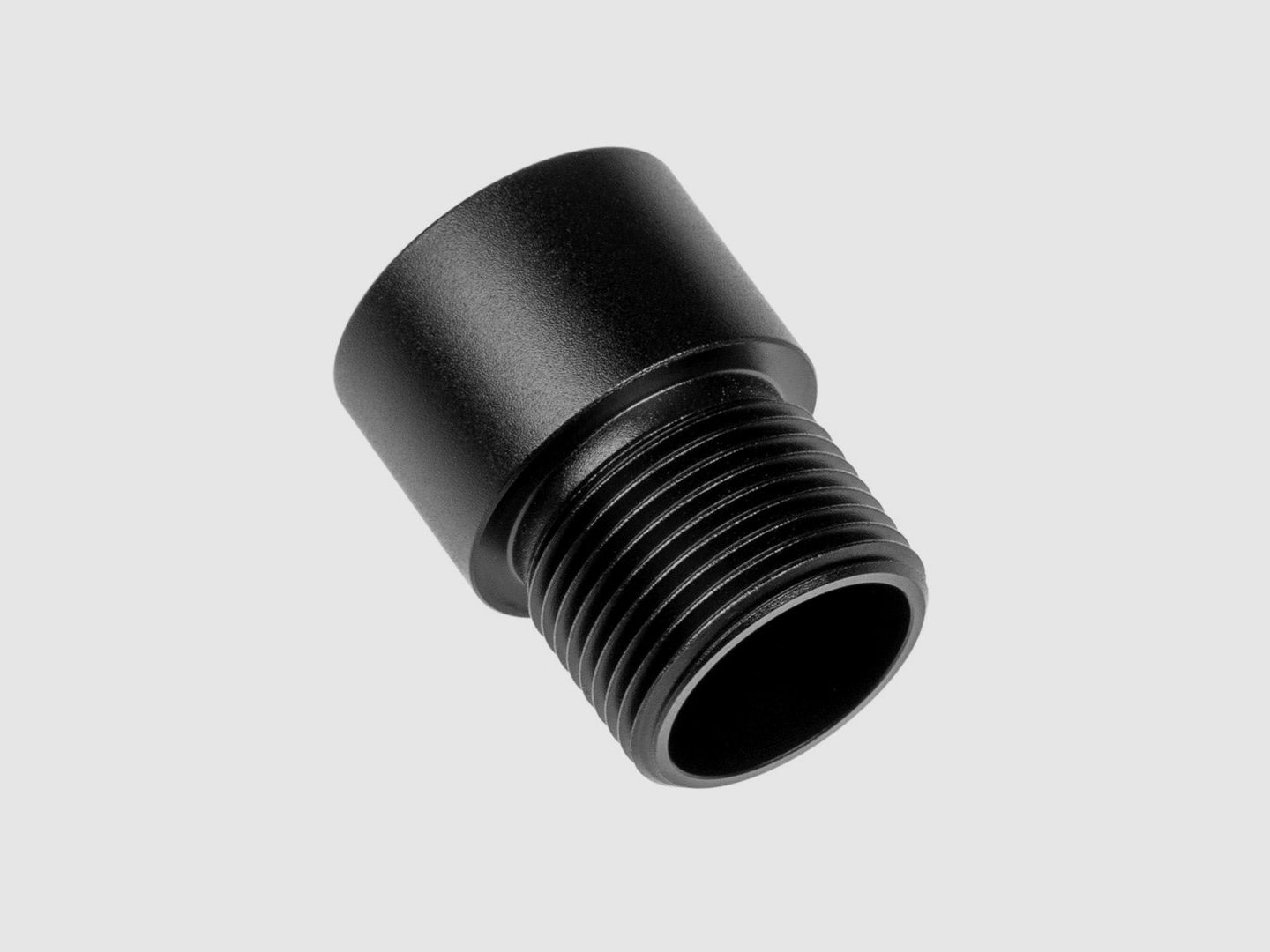 TŁUMIK WĄTEK 22x1,5 | CNC | CZARNY | L 20cm | HDX68 | TC68 | TB68 | M17 | opcja wyboru
