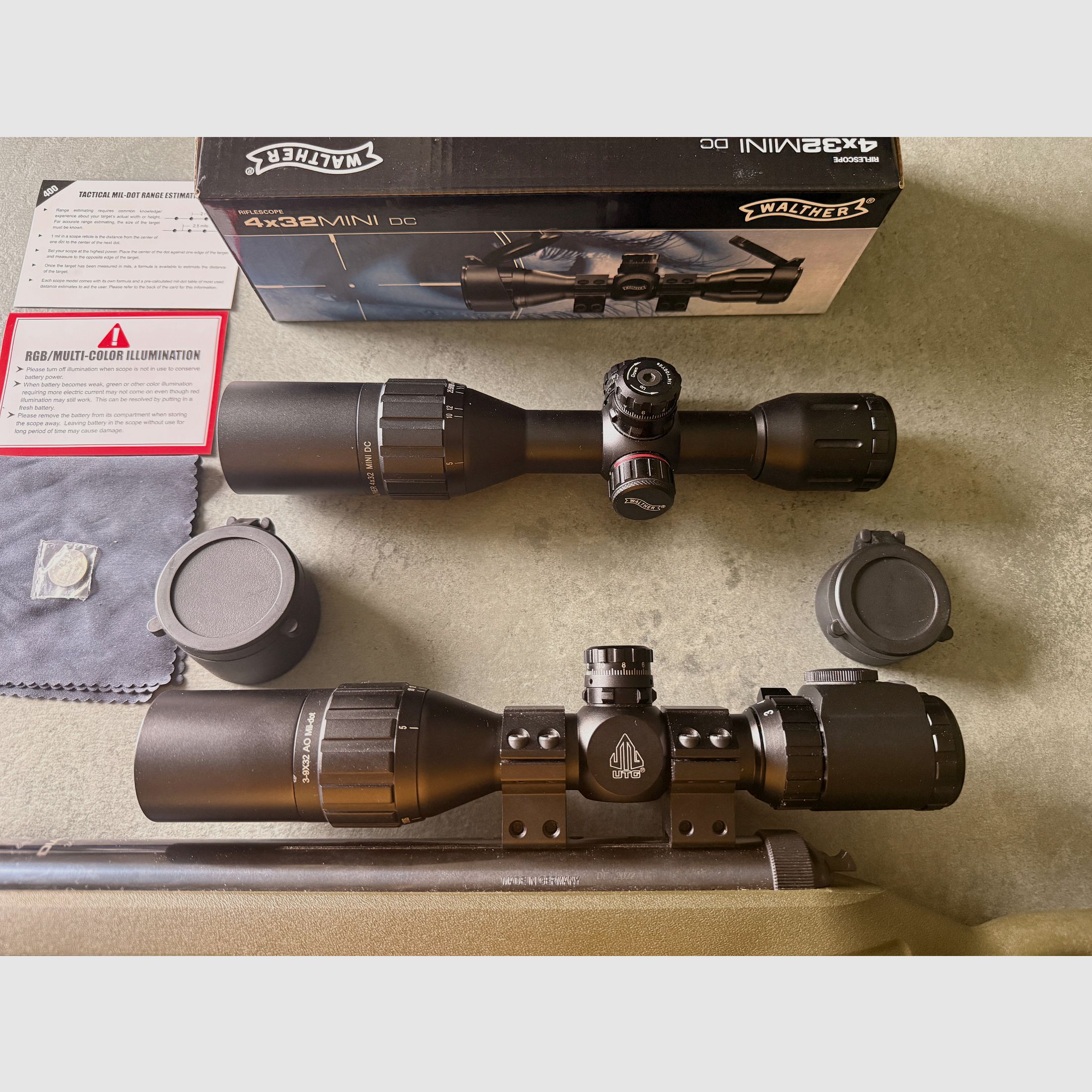 Diana 34 EMS OD Green z Walther 4x32 DC