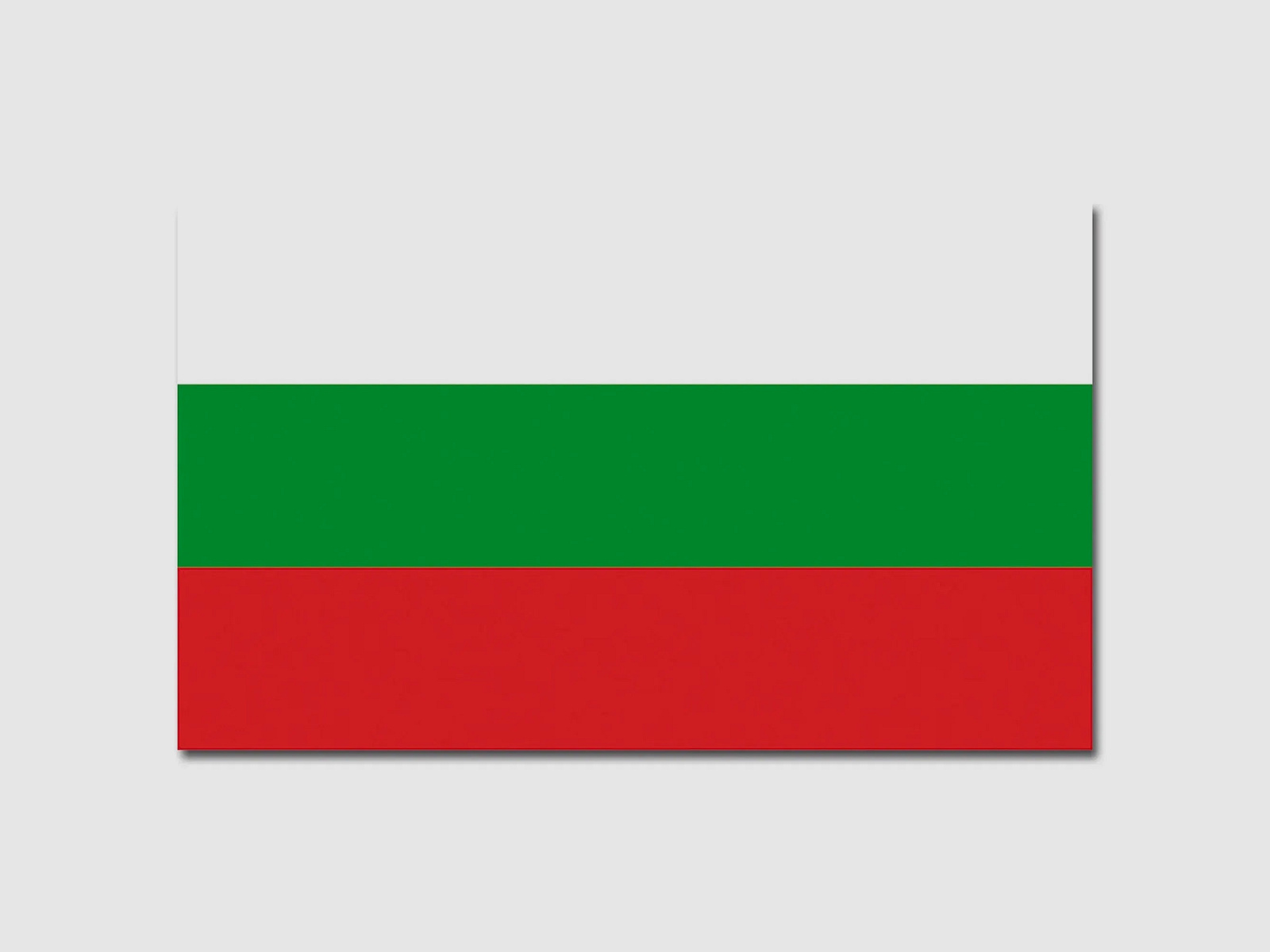 Unbekannt Flagge Bulgarien