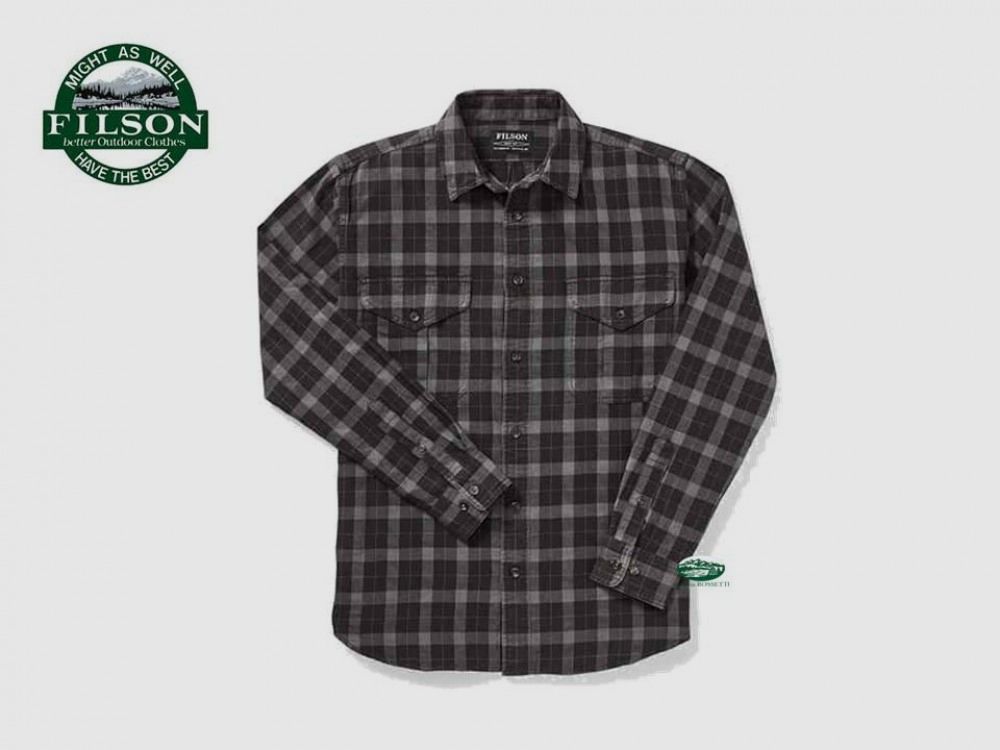 FiLSON Alaskan Hemd schwarz