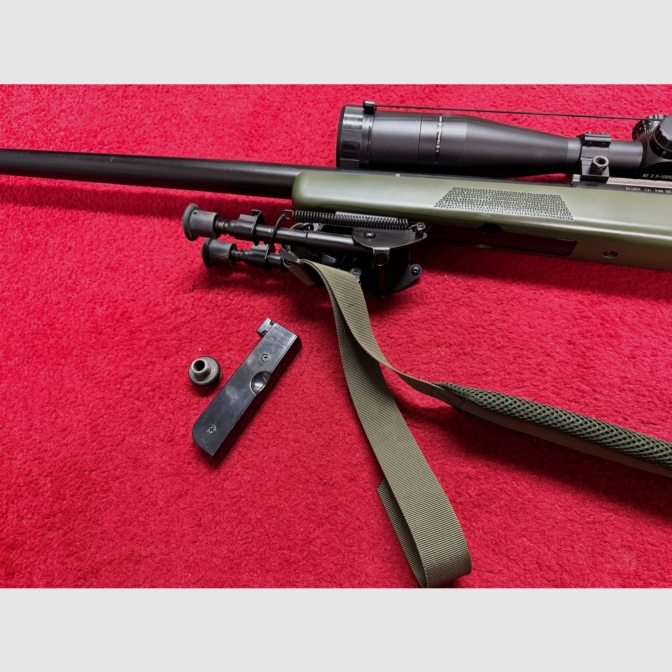Well MB02 Sniper Airsoft 6mm a molla