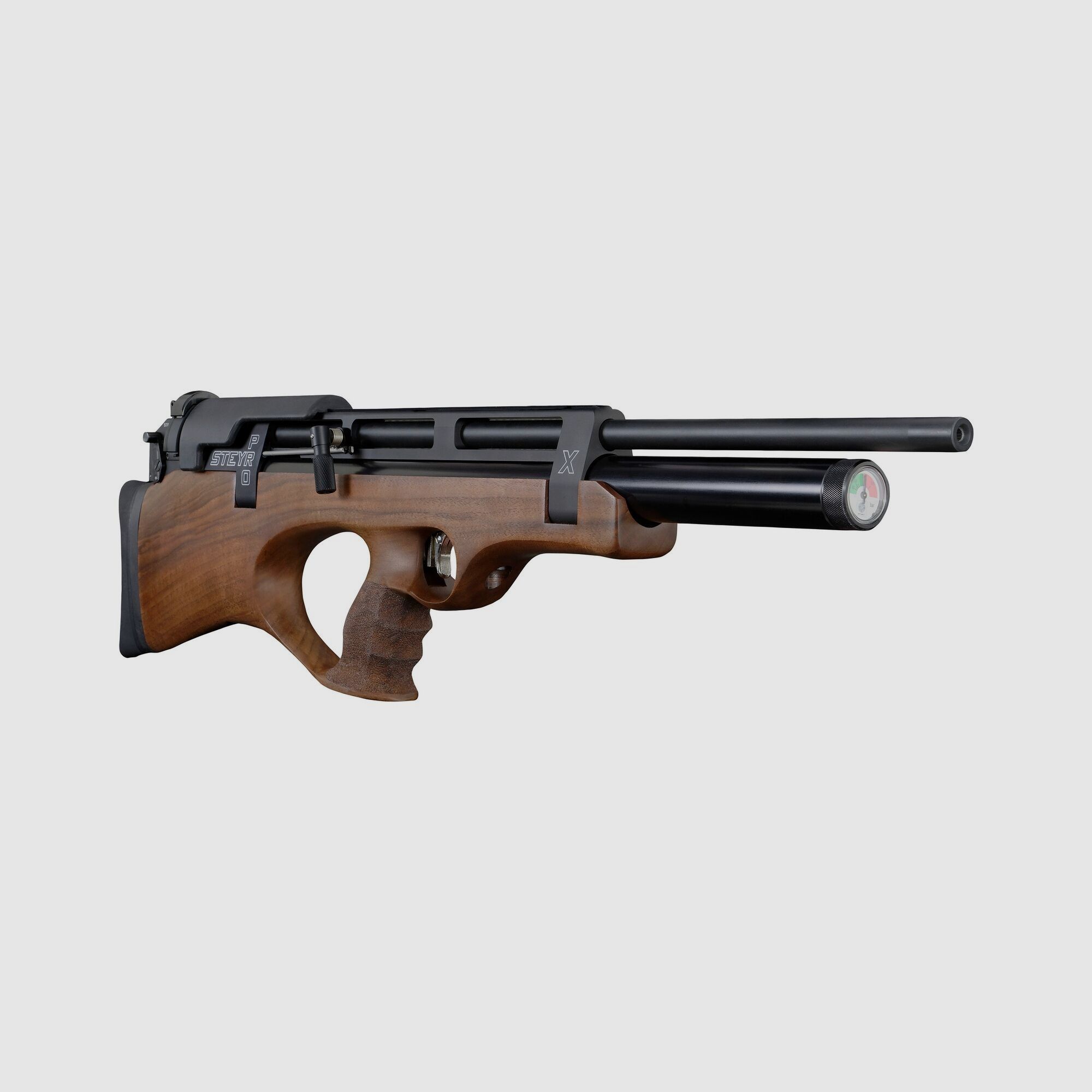 Steyr Luftgewehr PRO X Kaliber 4,5 mm - schwarze Kartusche