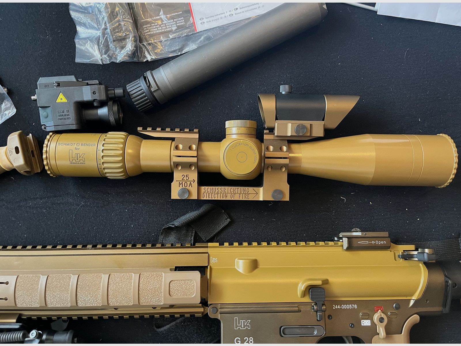 VFC G28 GBB mit Kitagawa Kogaku Seizosho BUND S&B PMII 3 