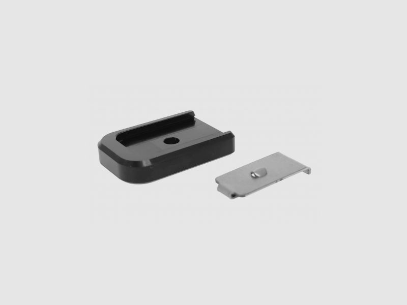 Aluminium-Magazinbodenplatte für 17 Schuss CZ Shadow 2, für Magwell, RC-Tech