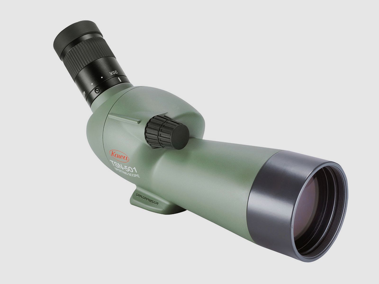 Kowa TSN-501 Compact Spotting Scope 20-40x50 Schuinzicht met tas