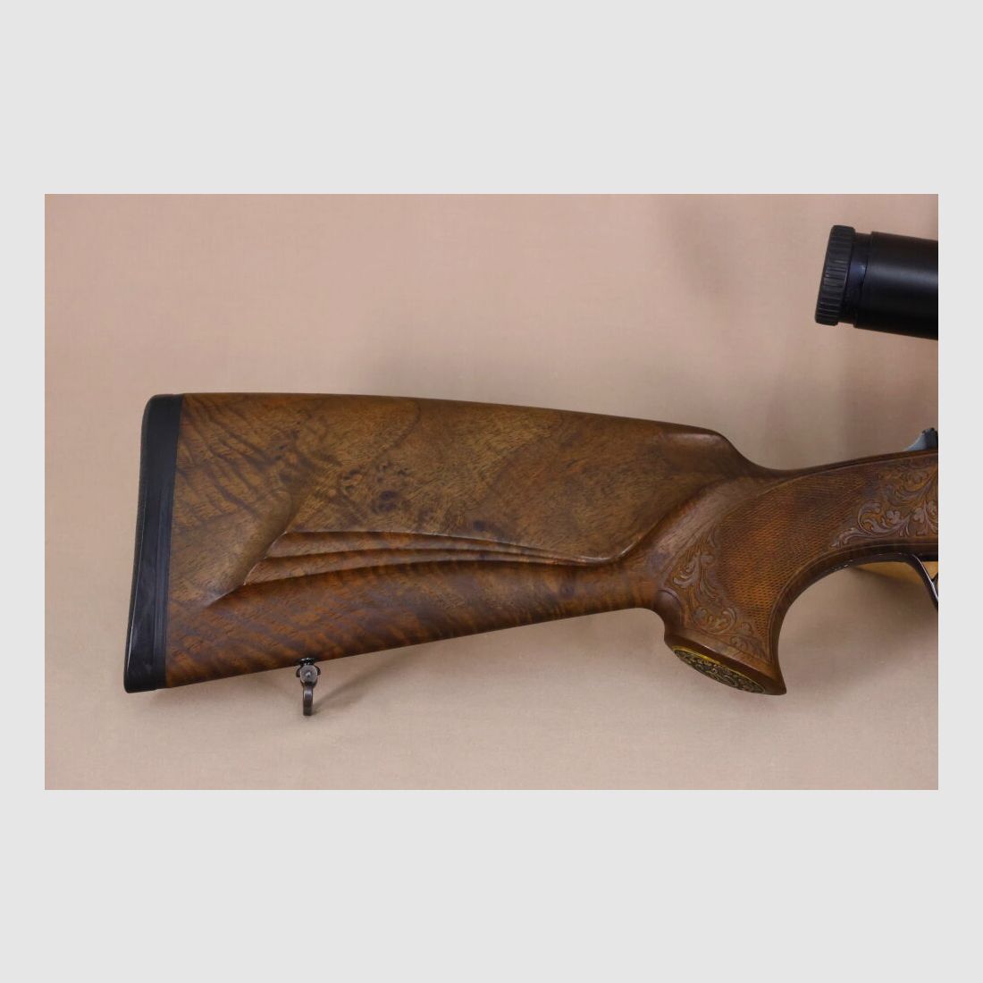 Heym 35 double rifle // side lock // left-handed stock // Fortner