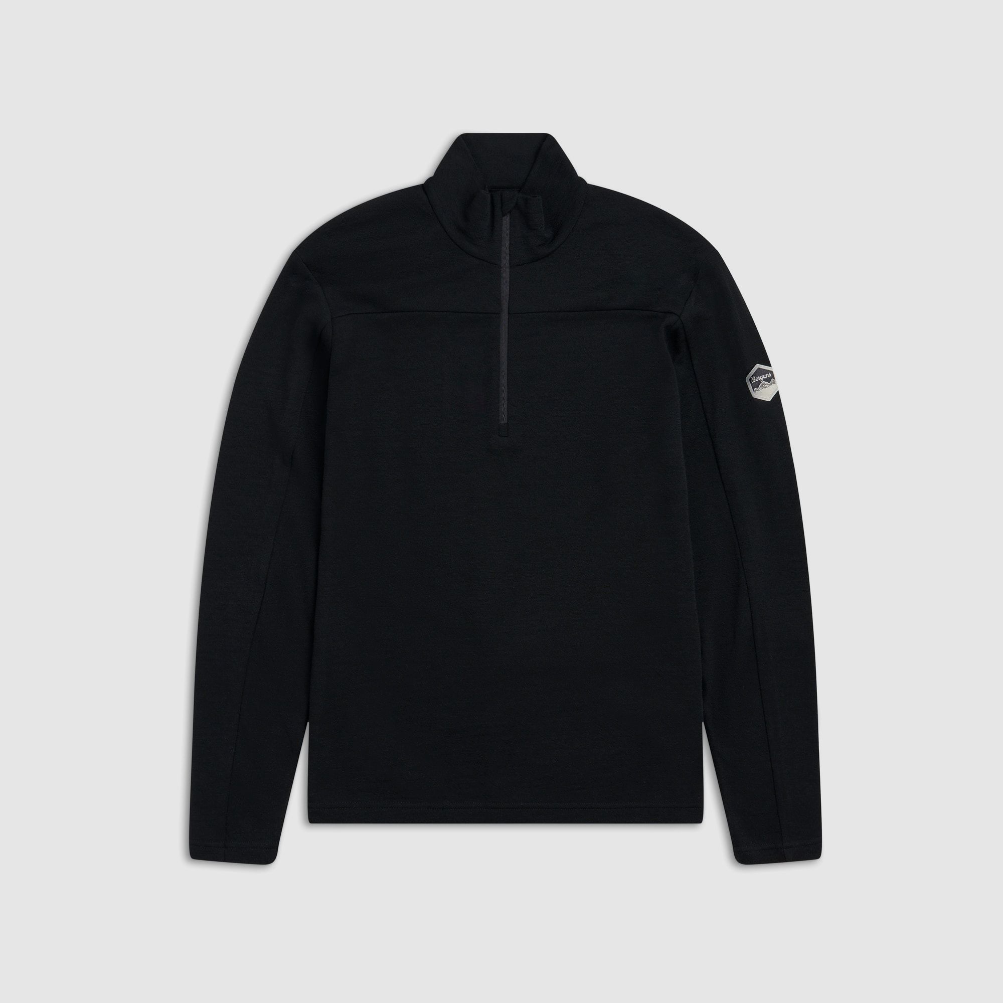 Bergans Inner:Dual Merino Half-Zip Thermoshirt Men Black XXL