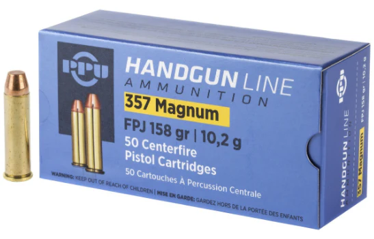 PPU .357 Mag. 158gr FPJ