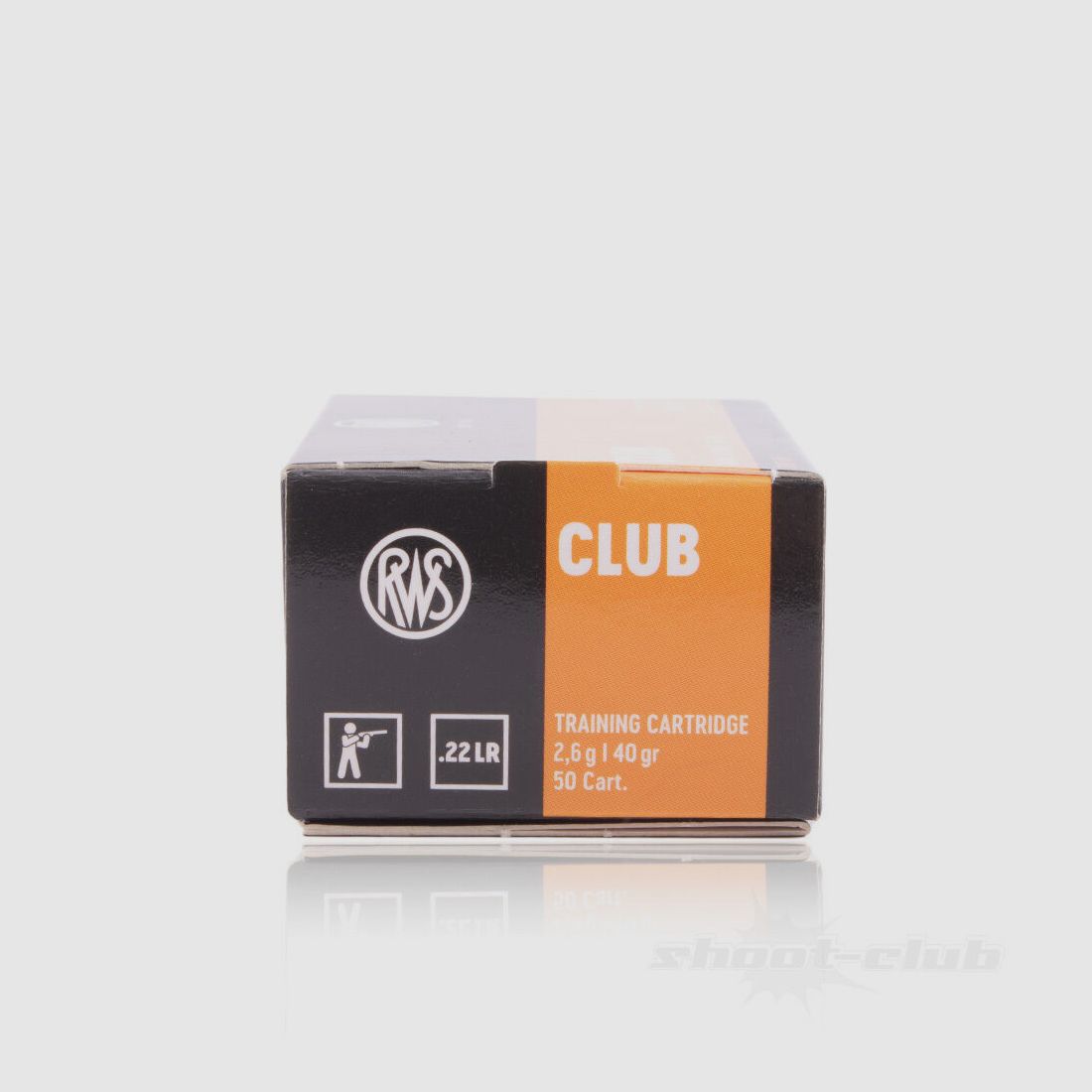 RWS	 Club Kleinkaliber Patrone Kal. 22 lfB - 50 Stk.