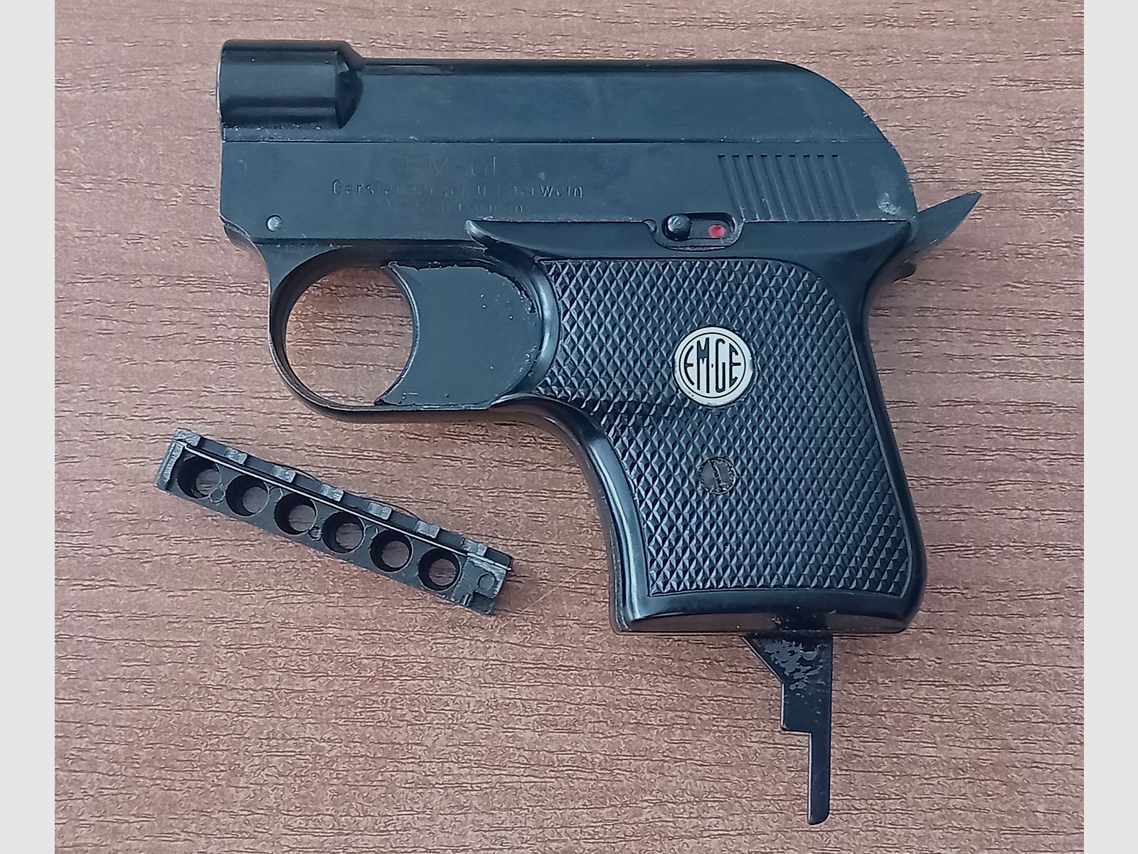 Seltene EM-GE Mod. 62 im Kal. 6 mm Knall Flobert