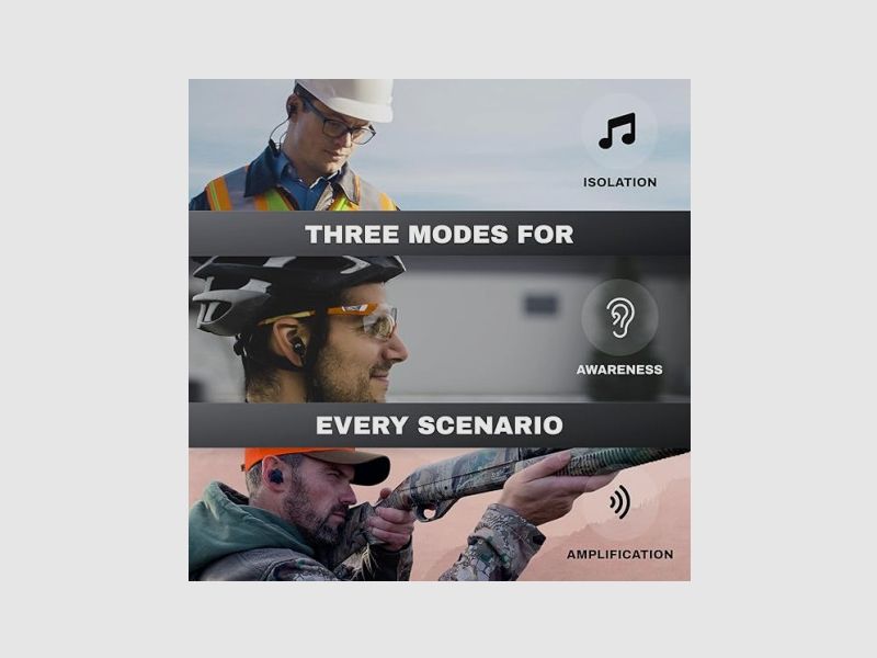 GEHORSCHUTZ STEALTH ELITE NRR28 PRO EARS, image 4 sur 5