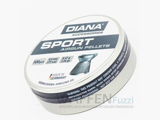 Diana Sport Diabolos 4,5mm 500 pcs.