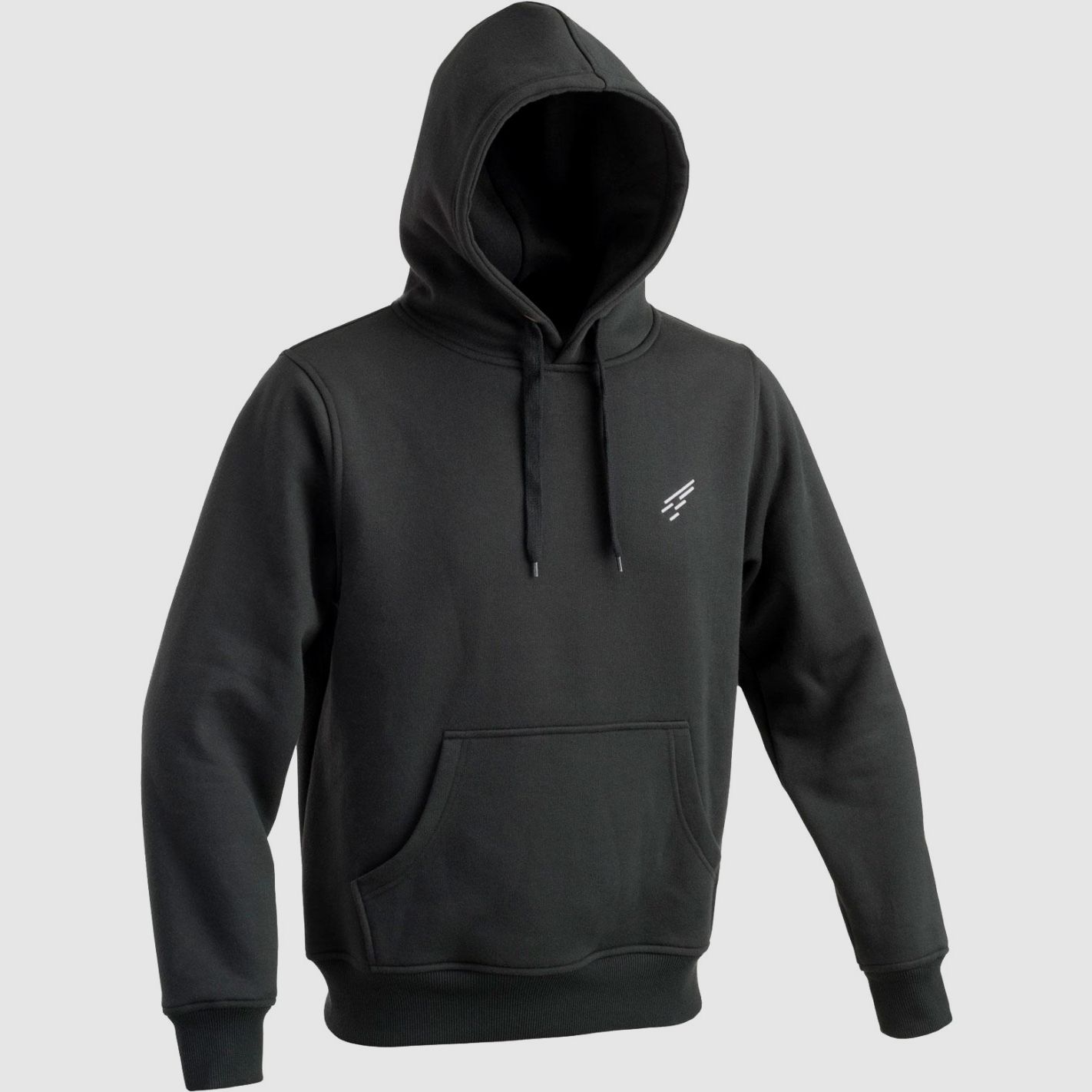 Defcon 5 Kapuzenpullover mit Taschen und schwarzem Frontlogo