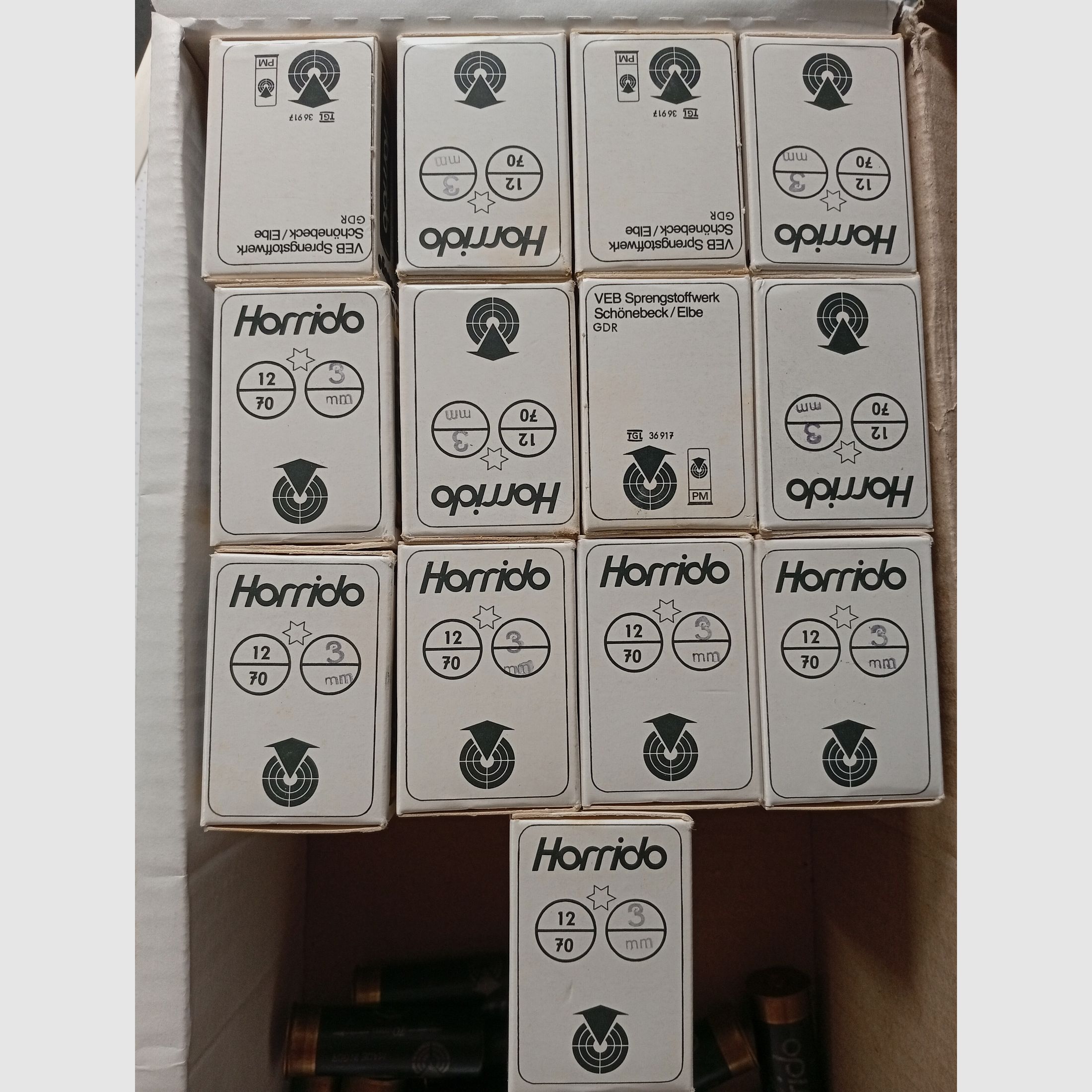 Kaliber 12 Schrotmunition diverse 