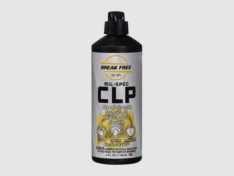 BREAK FREE graisse/nettoyant/huile CLP 4 huile pour armes, flacon de 118 ml, image 2 sur 2