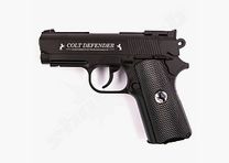 Pistola CO2 Colt Defender 4,5mm BBs de acero, negra