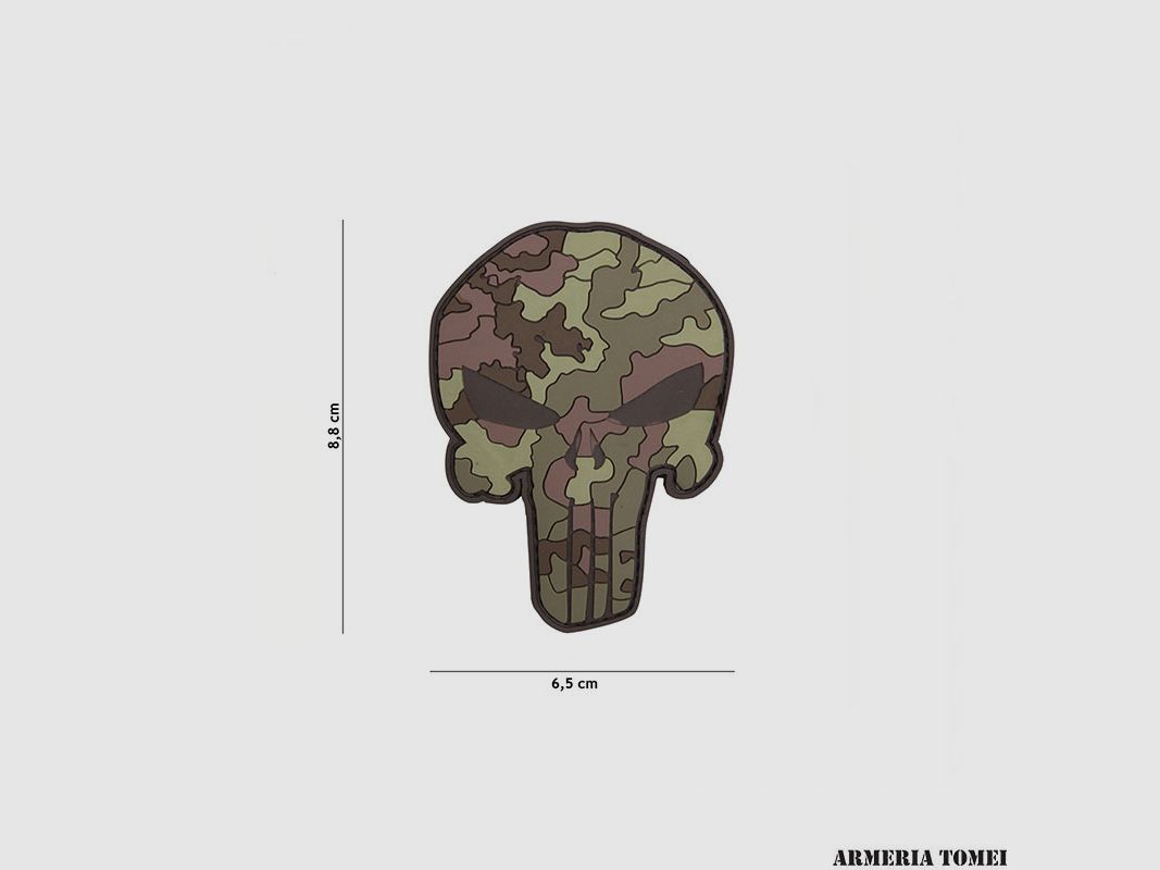 PATCH – 3D PVC PUNISHER ITALIAN CAMO #19053