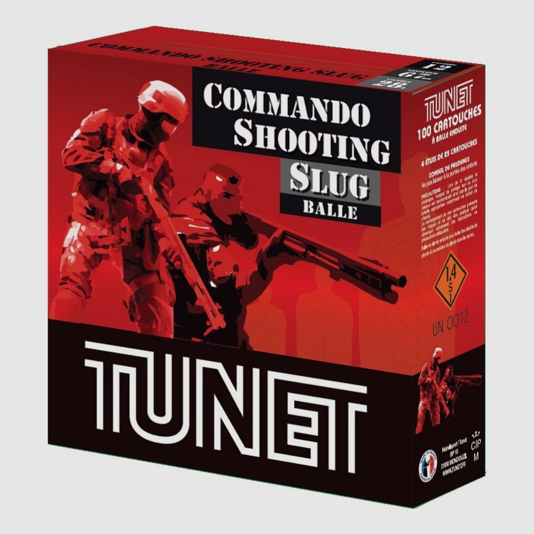 12/67,5 Commando Slug 28g.