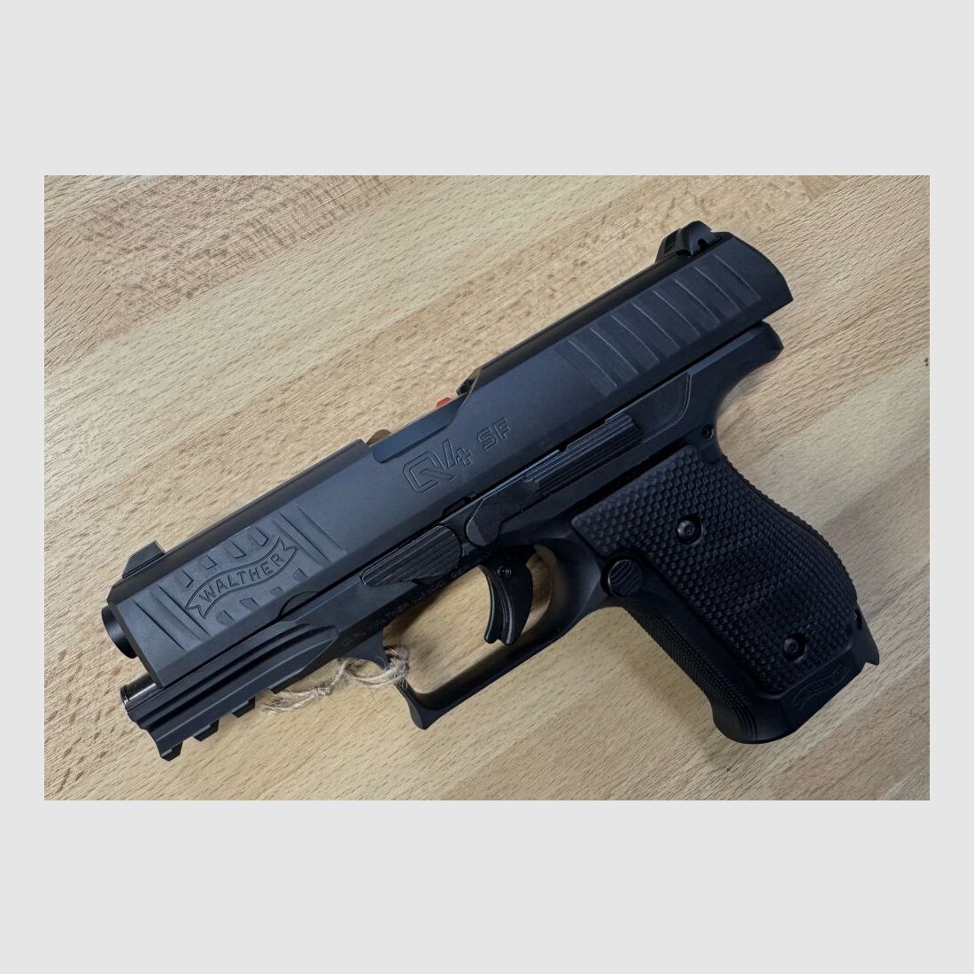Vorführwaffe Walther halbautom. Pistole Q4 Steel Frame SF 9x19 PS INT 9mm 9mmLuger