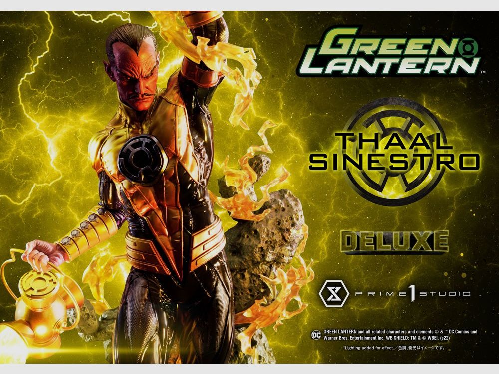 DC Comics Statue 1/3 Thaal Sinestro Deluxe Version 111 cm | 43086