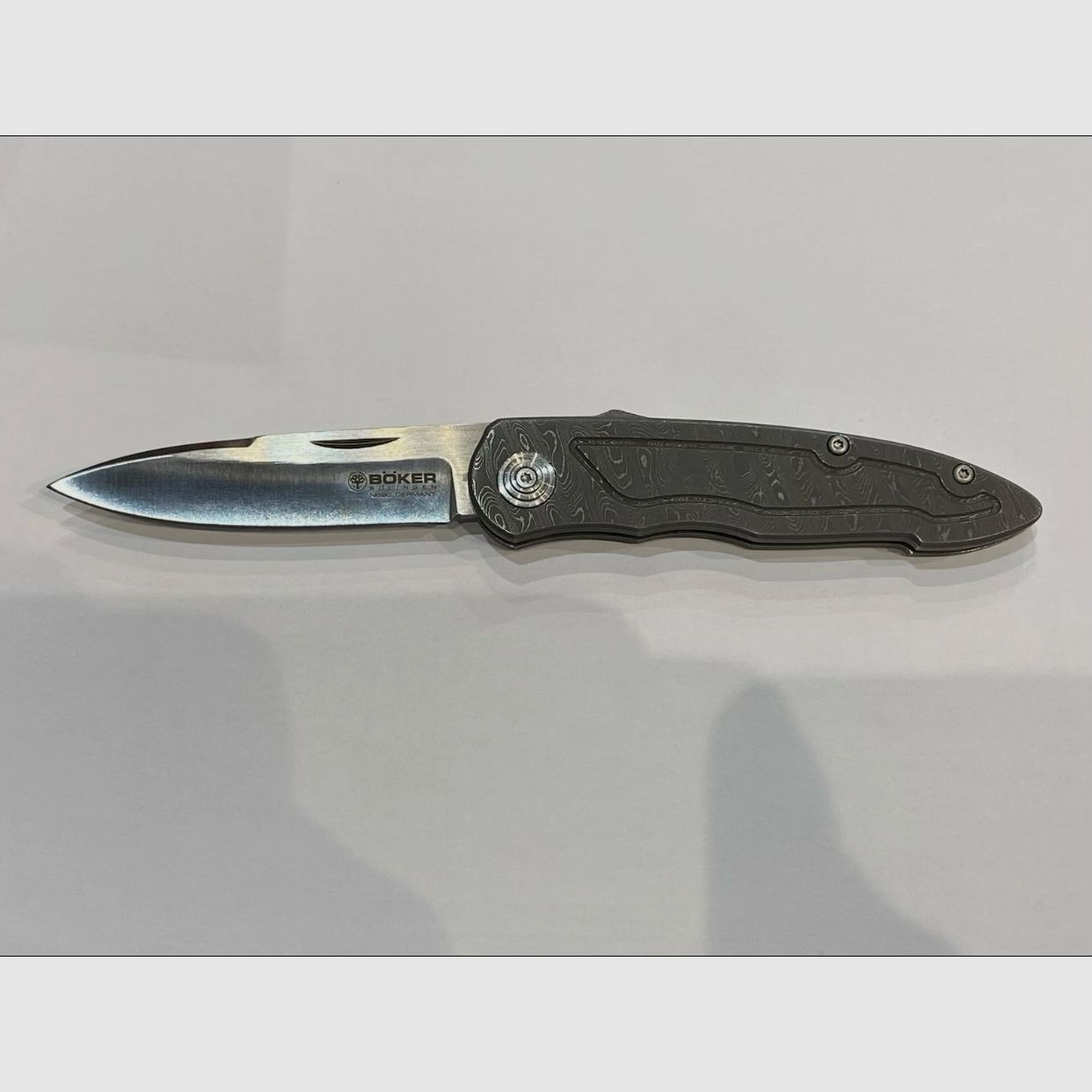 Böker Messer Special Run Merlin Damast 03/12 Solingen
