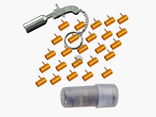 BERLOQUE plaatspatronen 2mm voor Berloque Mini schreckschusspistool - 25 stuks