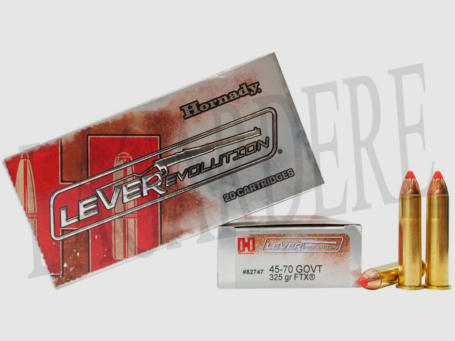 HORNADY LEVEREVOLUTION FTX 325GR(CARTOUCHE A BALLE)