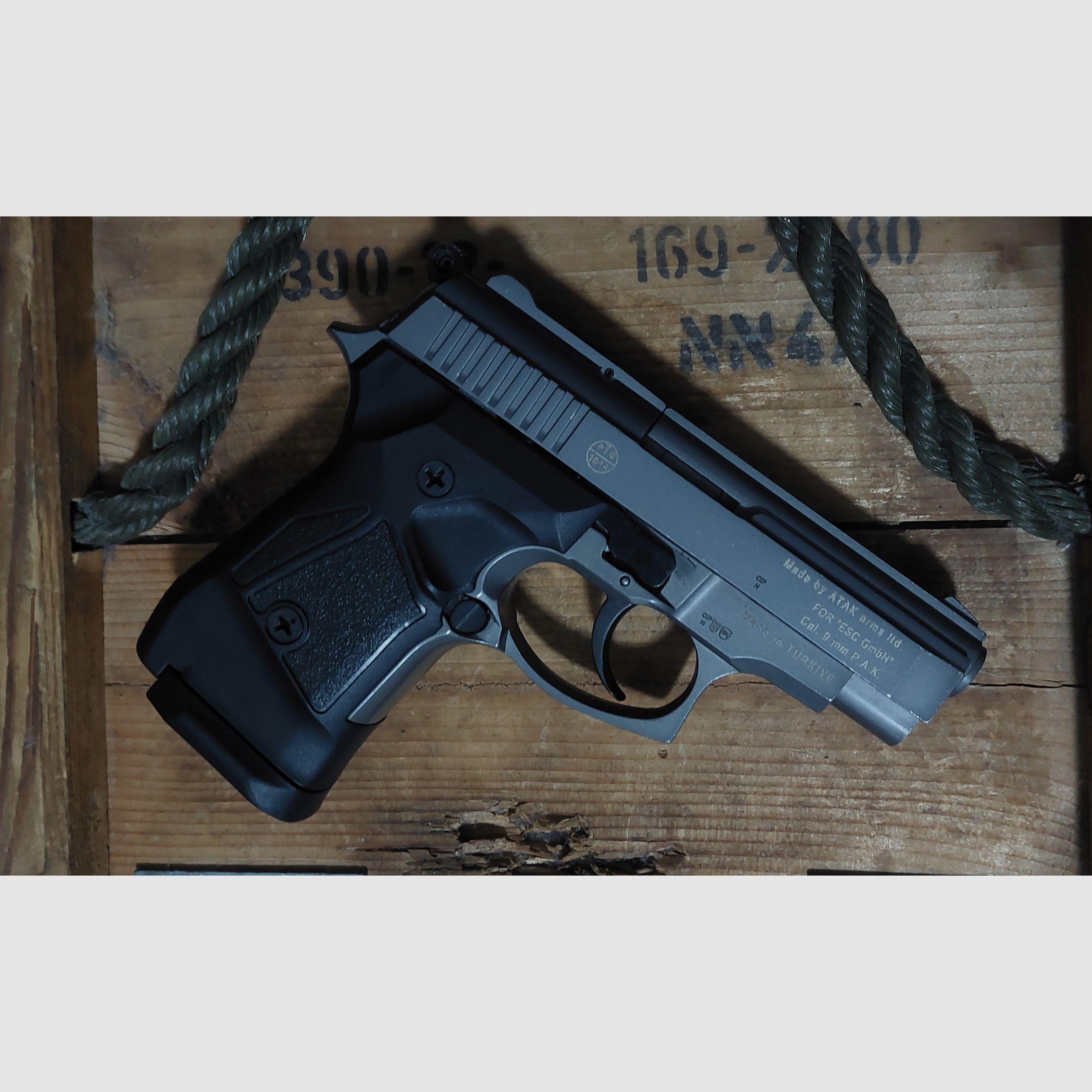 Zoraki 914 9 mm (PTB 1014) blank shot no Walther Glock HW94 Colt