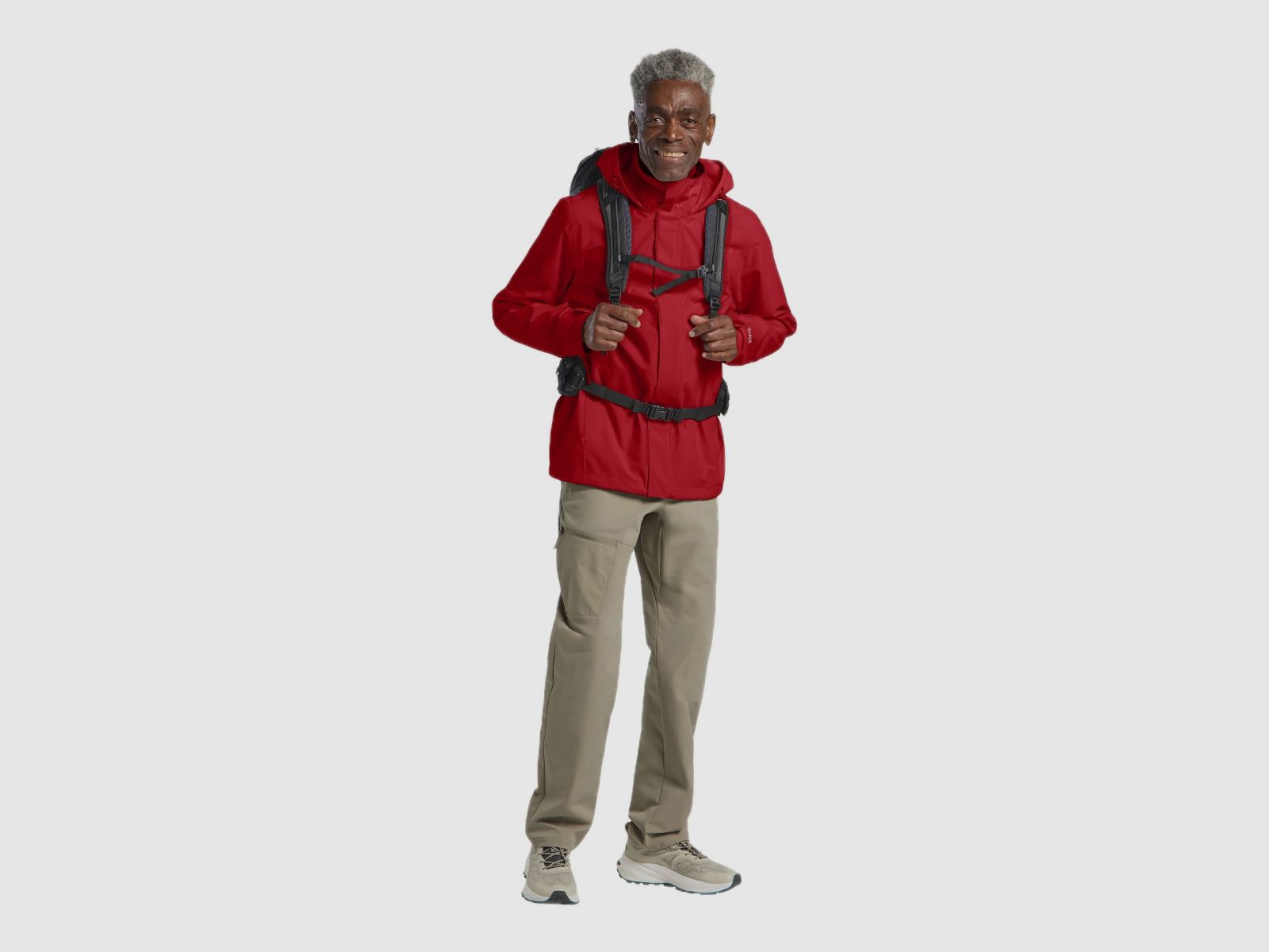 JACK WOLFSKIN Trailtime 2l Jkt M Adrenaline Red