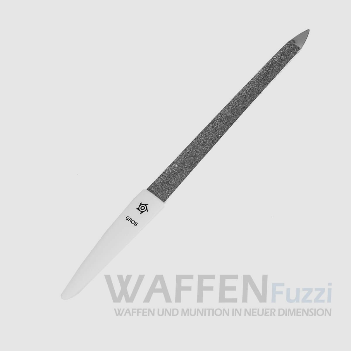 Arrow ring sapphire shaping file for coarse and fine nails