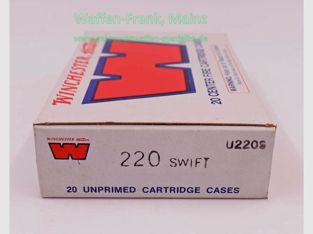 Winchester - USA Étuis de Fusil Long 220 Swift