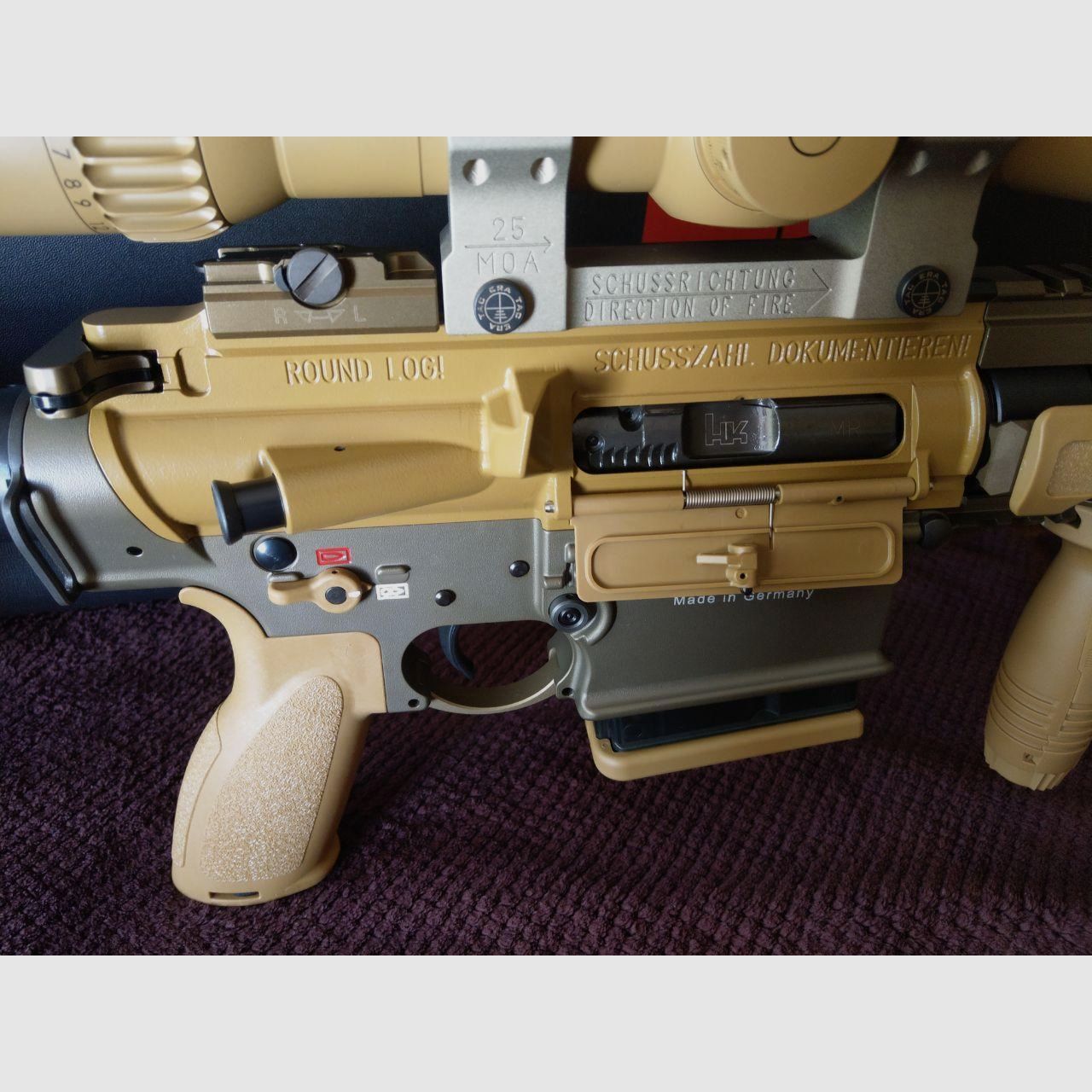 Heckler & Koch G28 Z full equipment