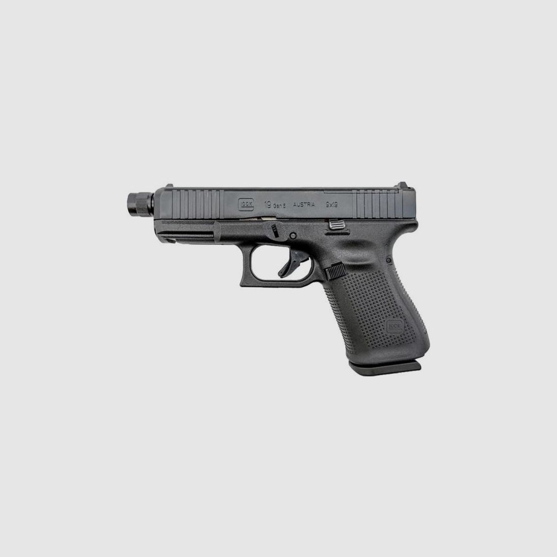 GLOCK Pistole Mod. 19 Gen5 MOS SD 9mmLuger   mit Gewindelauf