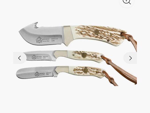 PUMA SGB TrophyCare Set cuchillo de caza Set 6583000CS