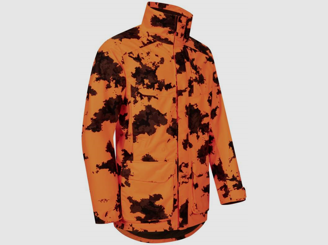 Blaser Herren Stealth 2L Jacke Blaze Orange Camo, Bild 2 von 4
