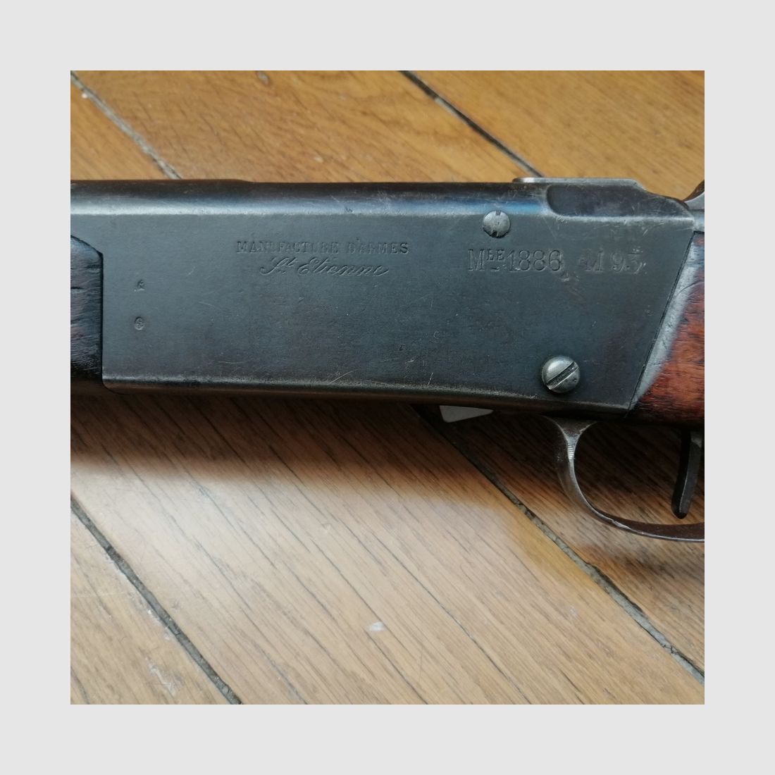 Zeldzaam Lebel geweer model 1886 M 93 – enkel serienummer niet gewijzigd sinds augustus 1914 – Kal. 8x51R origineel – TBE, afbeelding 4 van 39