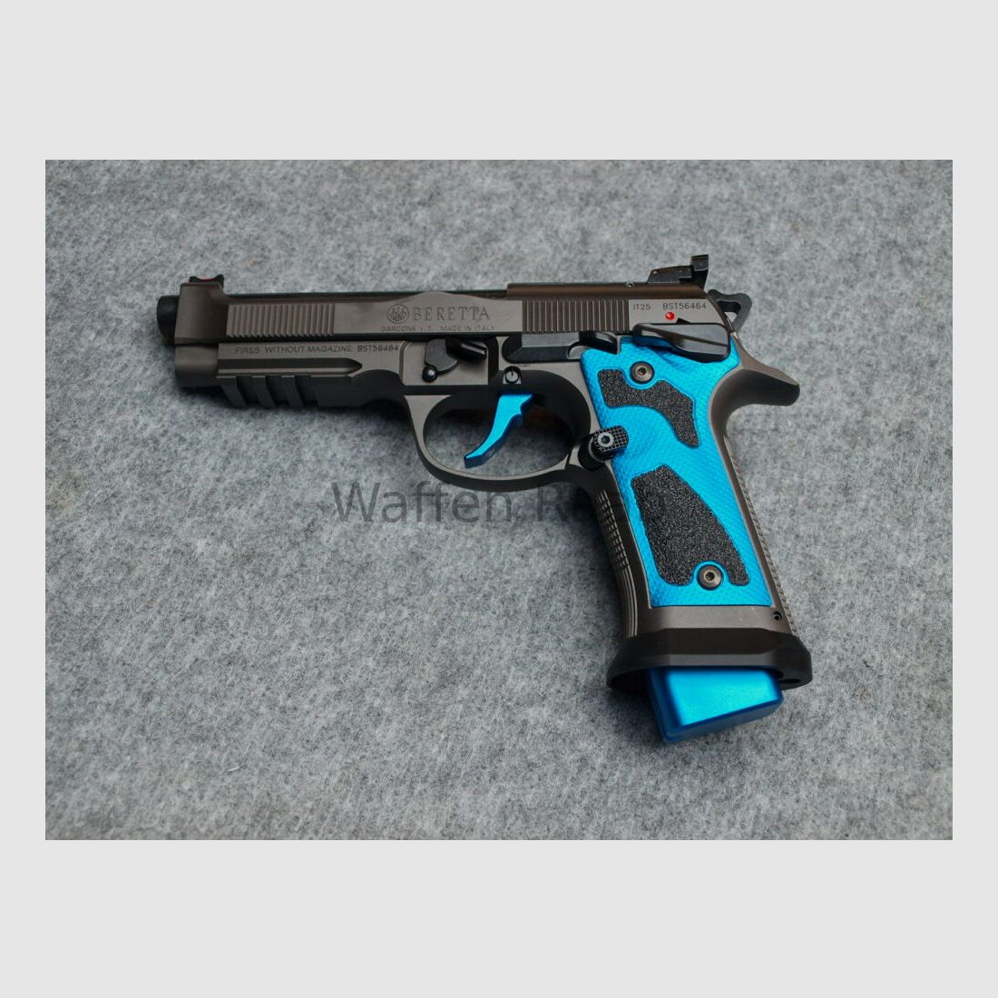 Beretta 92X Performance Dark Series RDO - Opciones completas azules