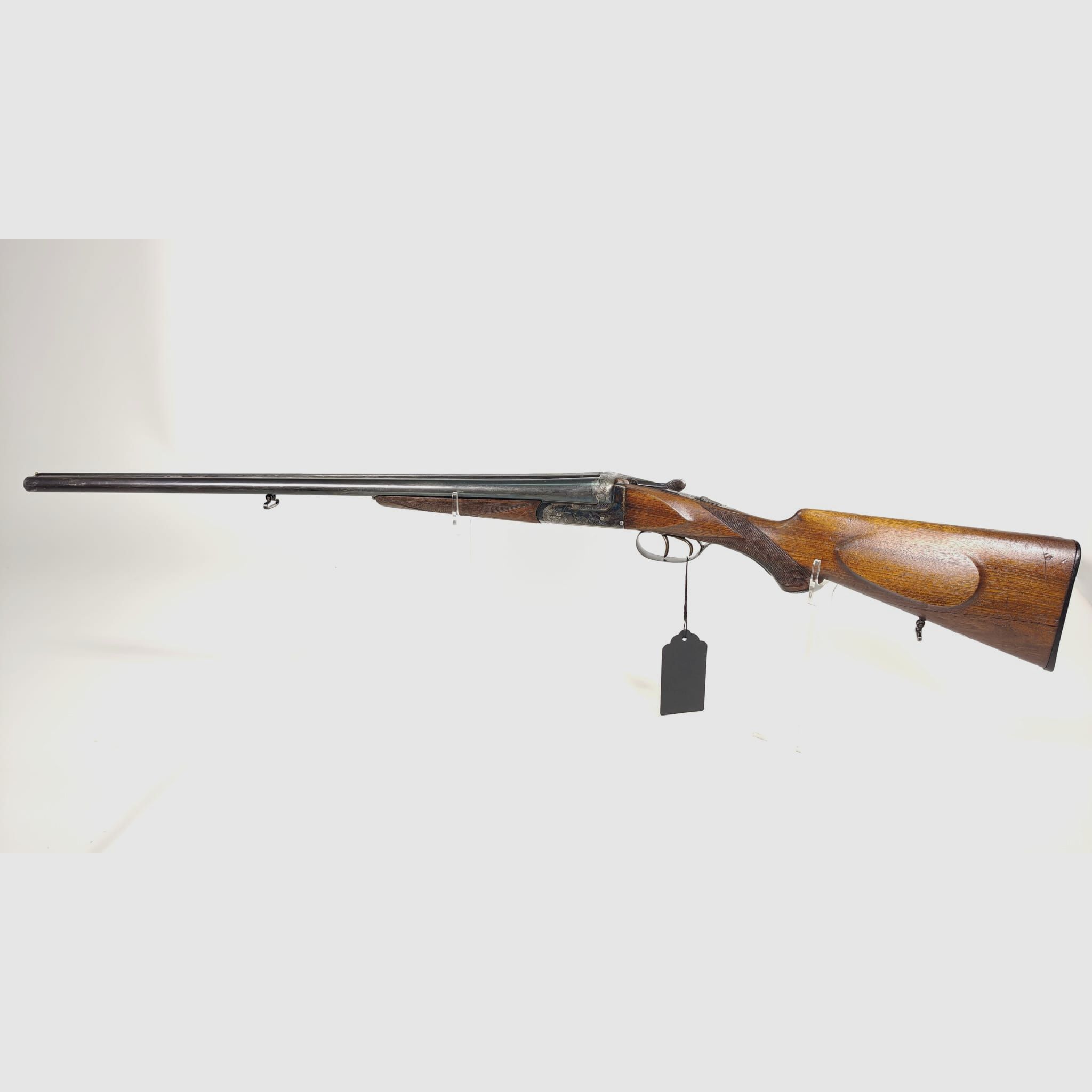 AYA double shotgun 16/70 – side-by-side shotgun with Greener action, pistol grip and sling swivels, image 1 of 7