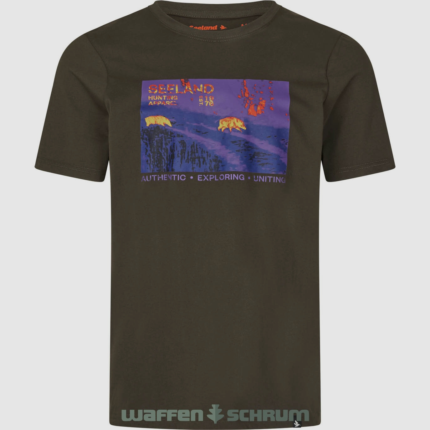 Seeland T-Shirt Thermal Pine Green