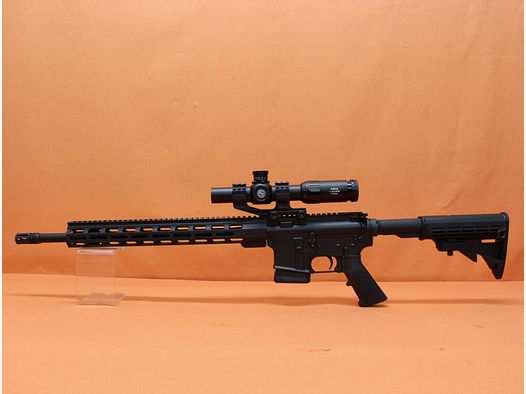 AimZone Ha.Büchse .223Rem AimZone Aim15 Basic Sporter 18L Sistema AR-15 +Geco 1-6x24 mira telescópica+Burris PEPR