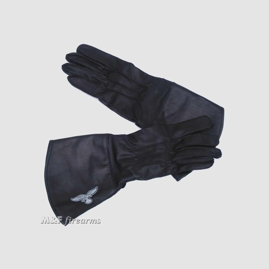 Stulpenhandschuhe "US-Police Heritage" mit langer Stulpe schwarz