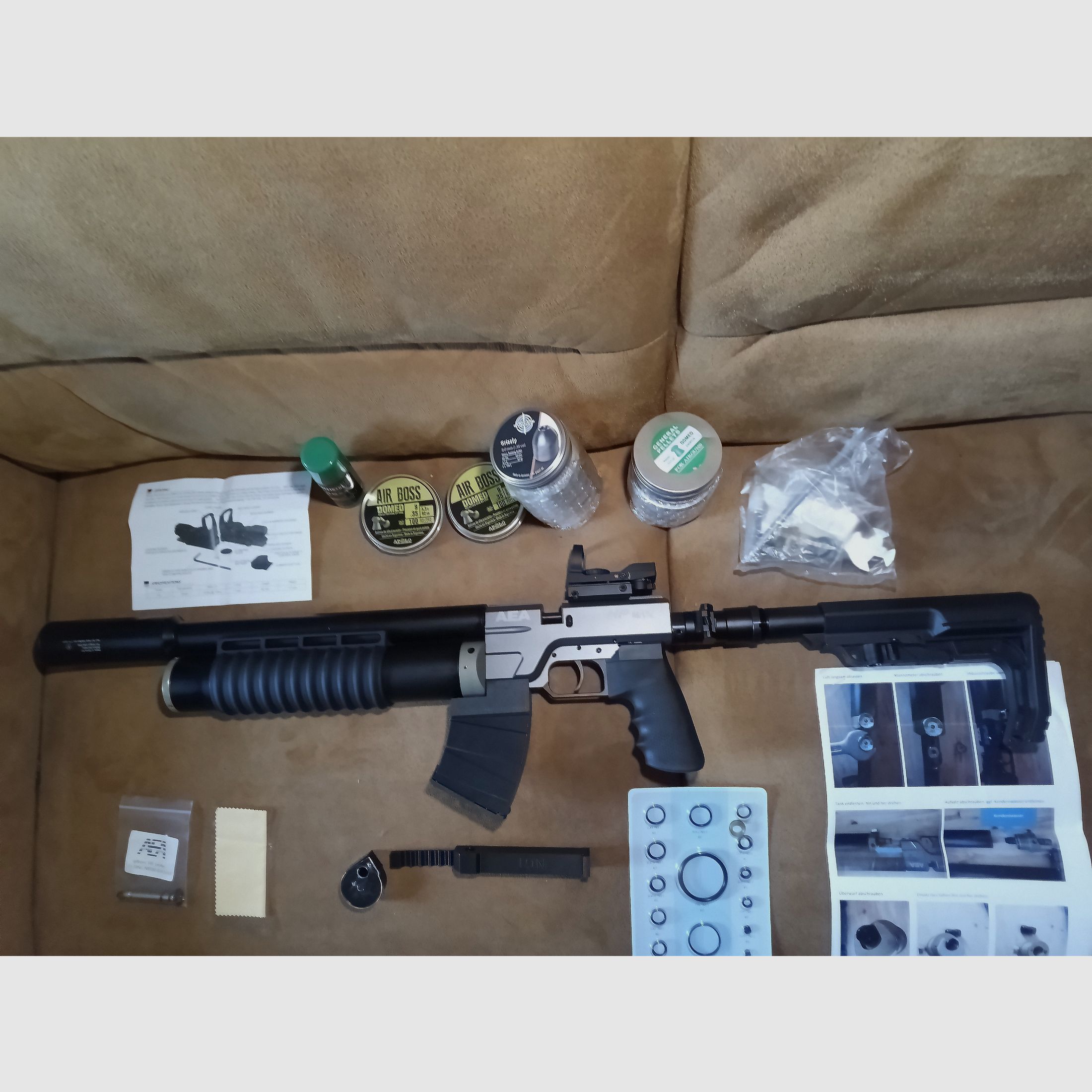 AEA HP MAX MK1 avec de nombreux accessoires