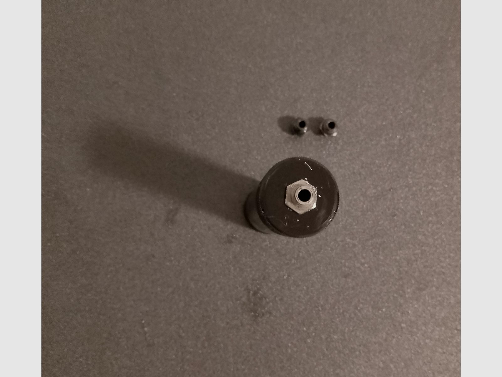 VK Shoxx silenziatore per pistola a salve 9mm P.A.K. Nero