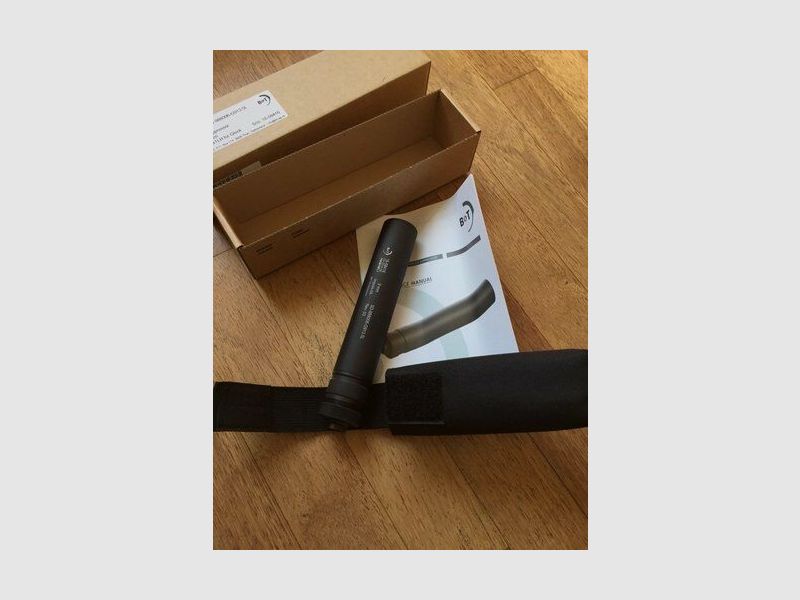 B&T Impuls-IIA™ Pistolenschalldämpfer, Kal. 9 x 19 mm für Gewindelauf M13.5x1 Links