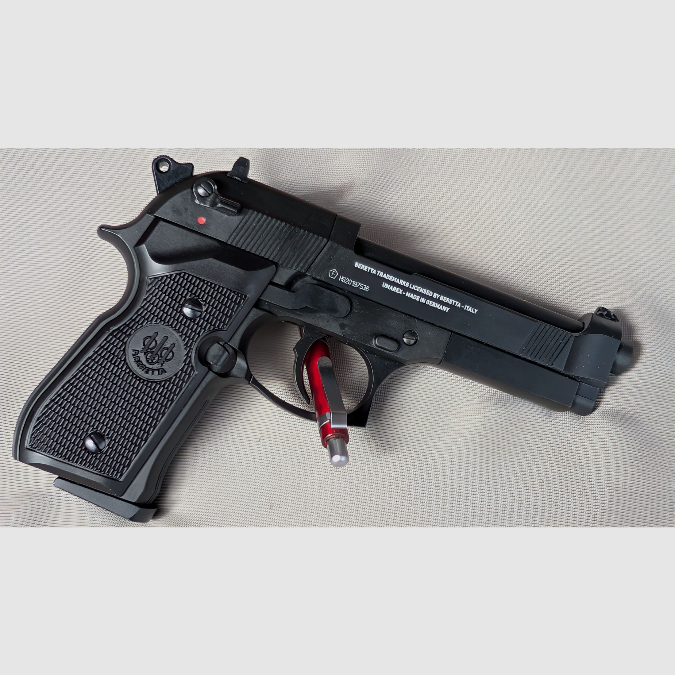 <pistola de aire, CO2, Beretta Mod.92 FS</pistola de aire>