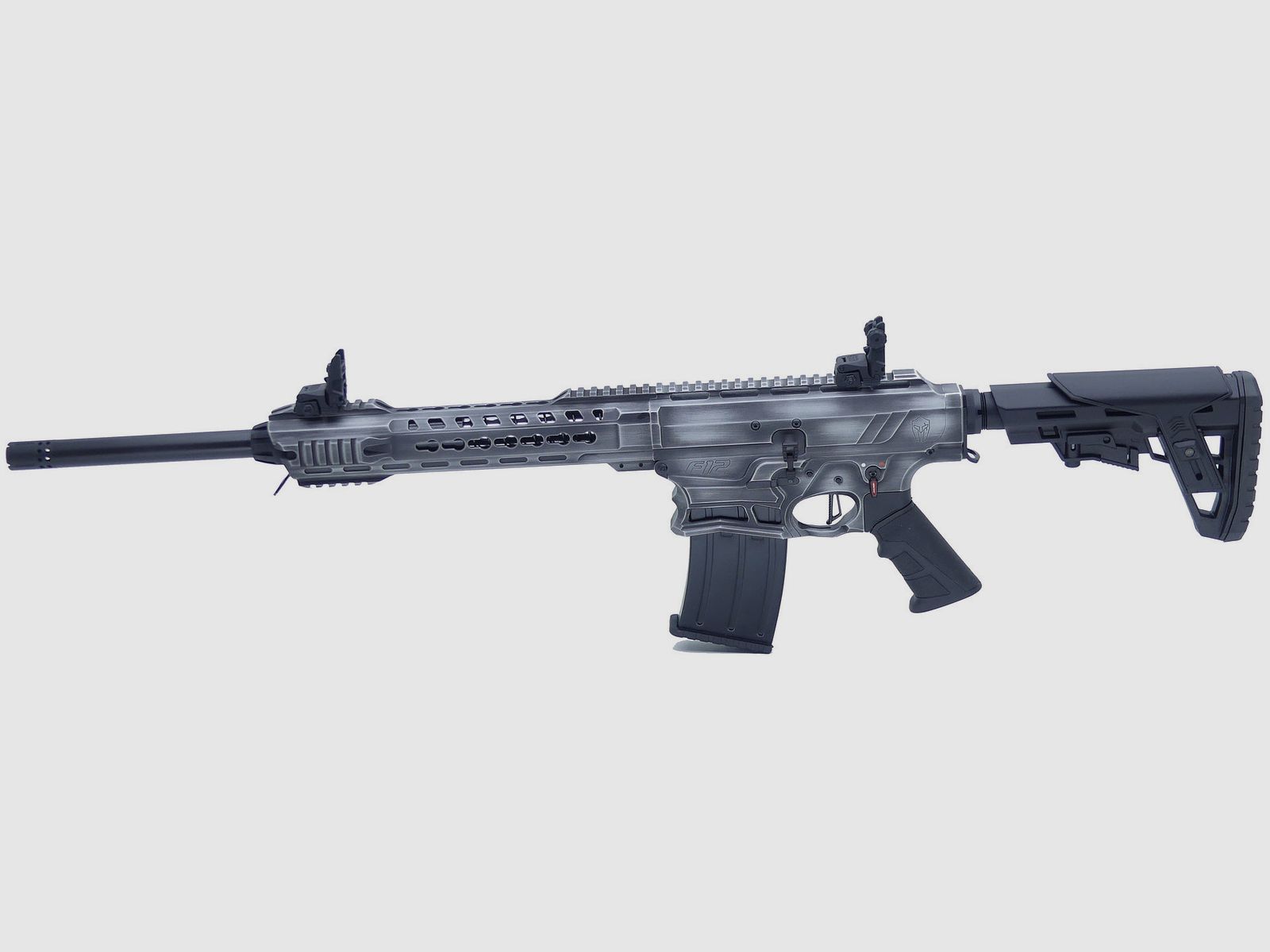 Typhoon Defence F12 Satin-CR – Semi-automatic shotgun with detachable magazine cal. 12, image 2 of 14