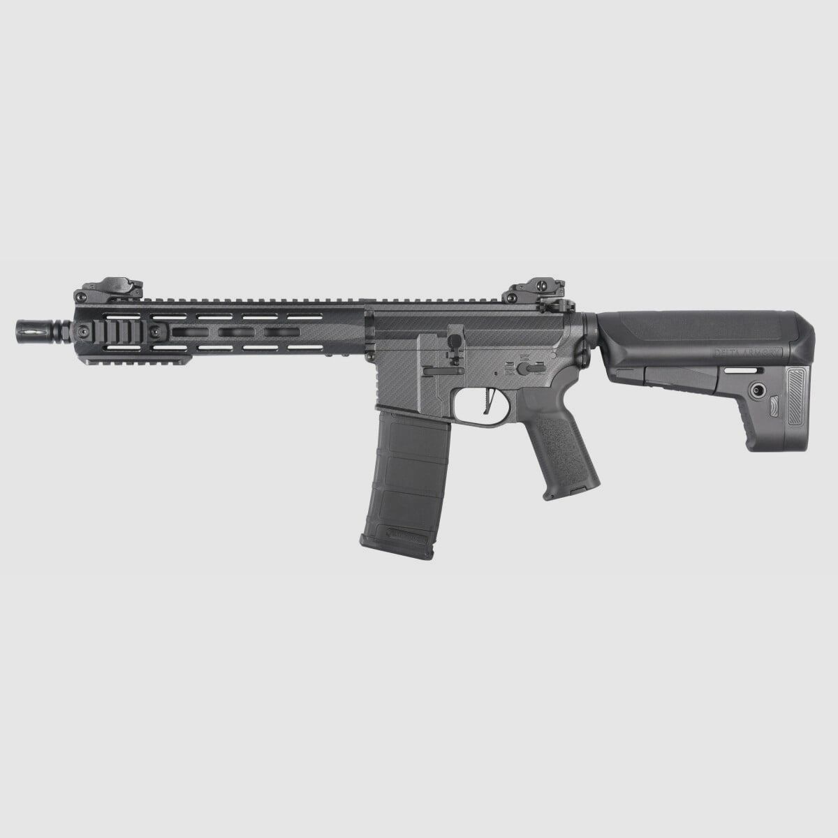 M4 AR15 M-LOK 10 inch CHARLIE Carbon S-AEG Airsoft Geweer Vrij vanaf 18 jaar | Delta Armory, afbeelding 2 van 6