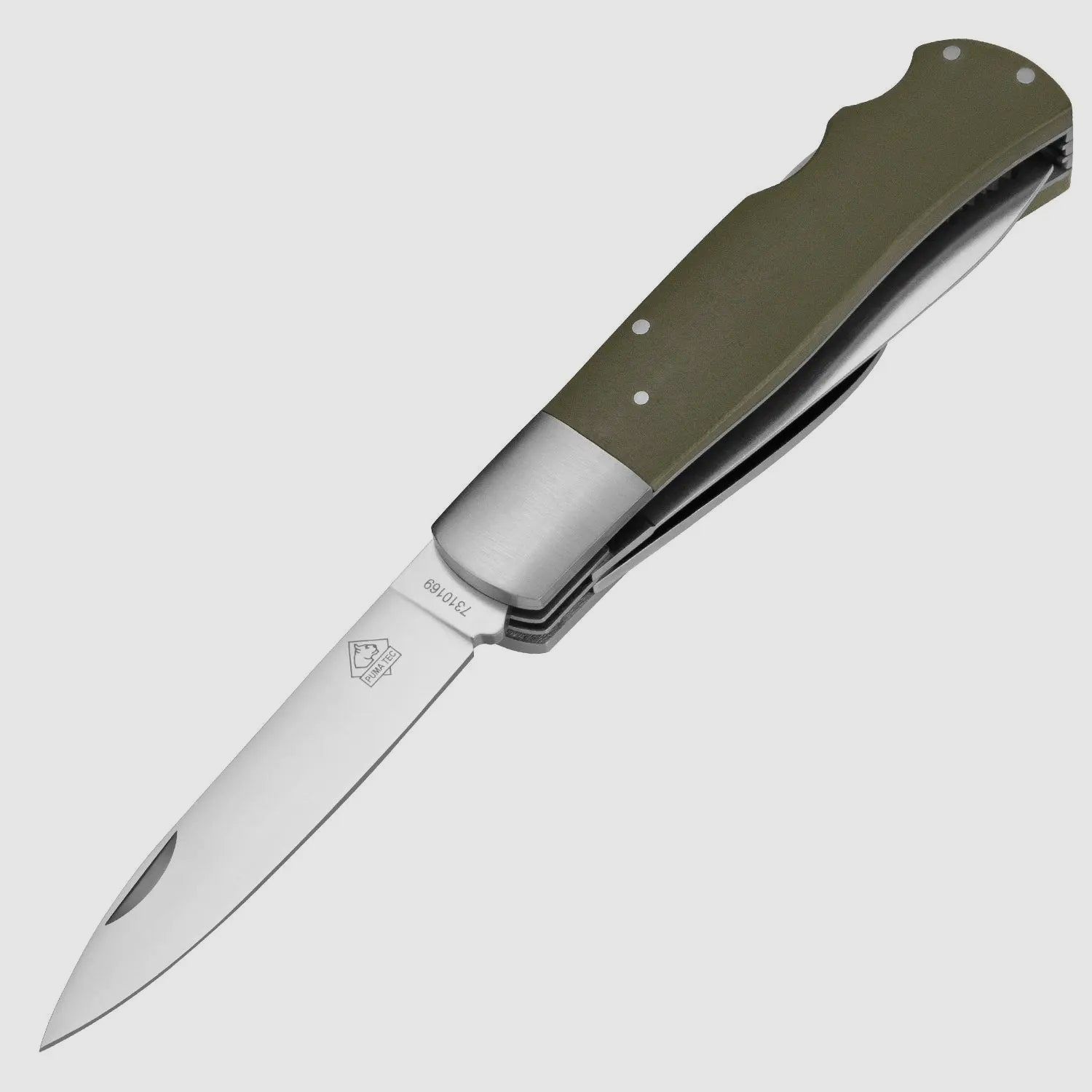 PUMA TEC Jagdtaschenmesser G10 green